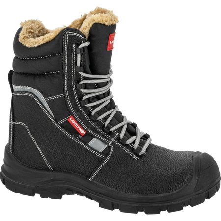 Trzewiki robocze ocieplane skóra wysokie S3 Lahti Pro czarne, rozmiar 43