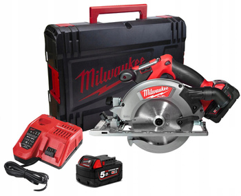 Akumulatorowa pilarka tarczowa 55mm 18V Milwaukee M18CCS55-502X