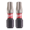 Bity udarowe Milwaukee  Shockwave Impact TX40 25mm - 2 sztuki