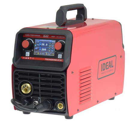 IDEAL TECNO MIG 212 LCD MIG/TIG/MMA Synergic VRD ALU