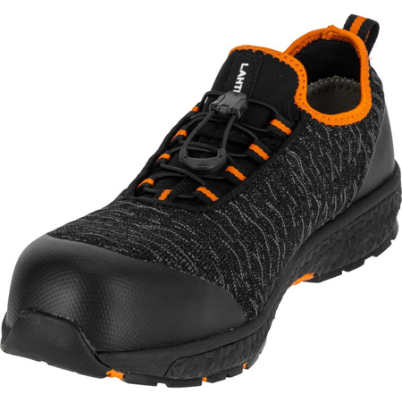 Półbuty robocze z podnoskiem kompozytowym SRC S1 Lahti Pro czarno-pomarańczowe, rozmiar 42