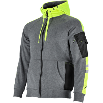 Bluza męska Stalco Mechanick szara, rozmiar 3XL