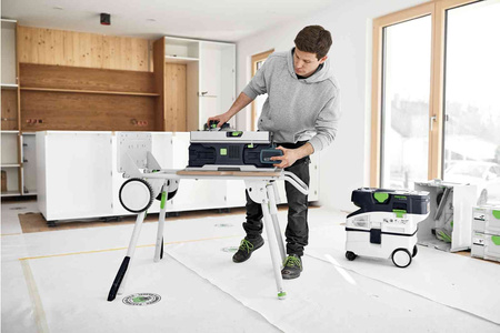 FESTOOL Akumulatorowa stołowa pilarka tarczowa CSC SYS 50 EB-Basic