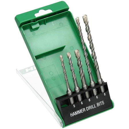 Zestaw wierteł udarowych 5szt. SDS-Plus HiKOKI