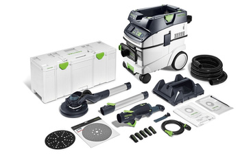 FESTOOL Zestaw złożony z szlifierki przegubowej i odkurzacza PLANEX LHS 2 225 EQI/CTL 36 EI-Set