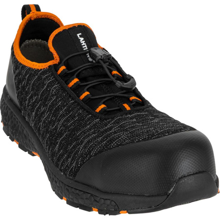 Półbuty robocze z podnoskiem kompozytowym SRC S1 Lahti Pro czarno-pomarańczowe, rozmiar 45
