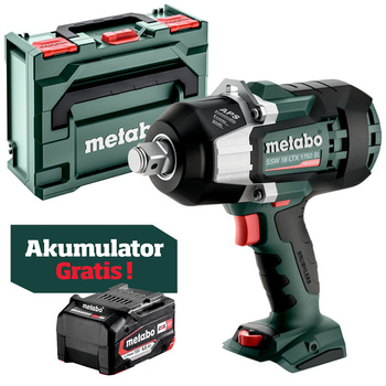 Akumulatorowy zakrętak udarowy Metabo SSW 18 LTX 1750 BL (602402840)