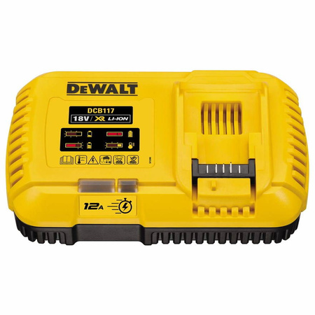 Ładowarka szybka 12A do akumulatorów 18/54 V XR FLEXVOLT DeWALT DCB117