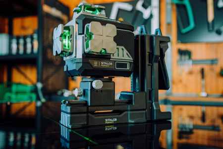 Laser krzyżowy 3D zielony Stalco LLP3DG 
