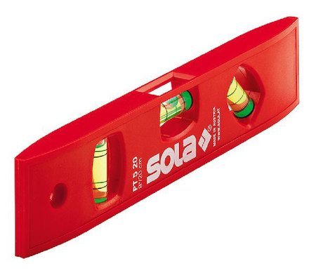 Poziomica z tworzywa sztucznego SOLA PT5