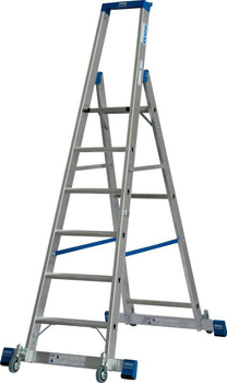 Drabina wolnostojąca, jezdna ze stabilizatorami KRAUSE Stabilo 3,40m 1x6