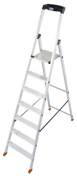 Drabina wolnostojąca ze stopniami Solido KRAUSE Monto 3,50m 1x7