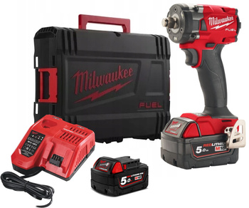 Klucz udarowy 18V 339Nm Milwaukee  M18FIW2F12-502X