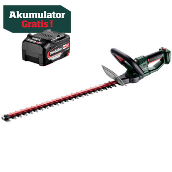 Akumulatorowe nożyce do żywopłotu Metabo HS 18 LTX 65 (601719850)