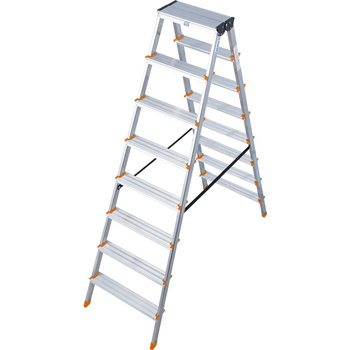 Drabina dwustronna ze stopniami Dopplo KRAUSE Monto 3,30m 2x8