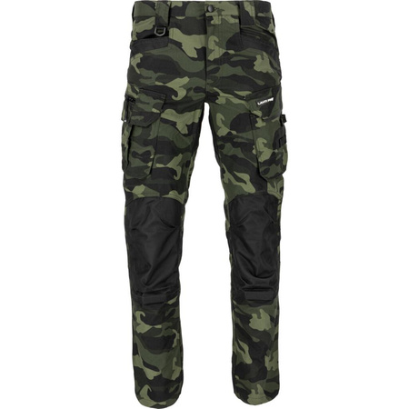 Spodnie bojówki ze wzmocnieniem Lahti Pro moro, rozmiar L