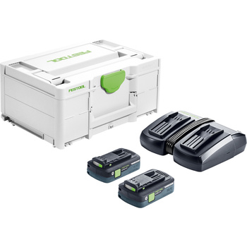 FESTOOL Zestaw energii SYS 18V 2x4,0/TCL 6 DUO