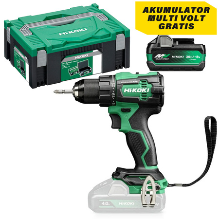 Wiertarko-wkrętarka akumulatorowa HiKOKI DS18DE W2Z