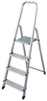 Drabina wolnostojąca ze stopniami KRAUSE Corda 2,80m 1x4