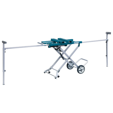 Stół przenośny na kółkach z podporami do pilarek ukośnic WST05 Makita DEAWST05