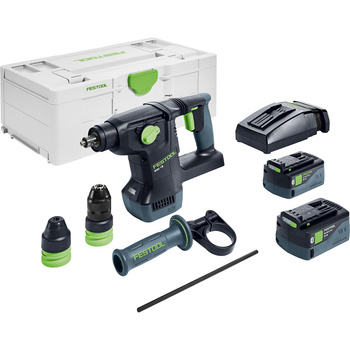 FESTOOL Akumulatorowa młotowiertarka z funkcją kucia KHC 18 5,0 EBI-Plus