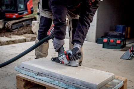 Akumulatorowa szlifierka kątowa Metabo WVB 18 LT BL 11-125 Quick (613057660)