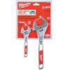 Zestaw kluczy nastawnych 2szt. Milwaukee 48227400