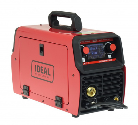 IDEAL TECNO MIG 212 LCD MIG/TIG/MMA Synergic VRD ALU