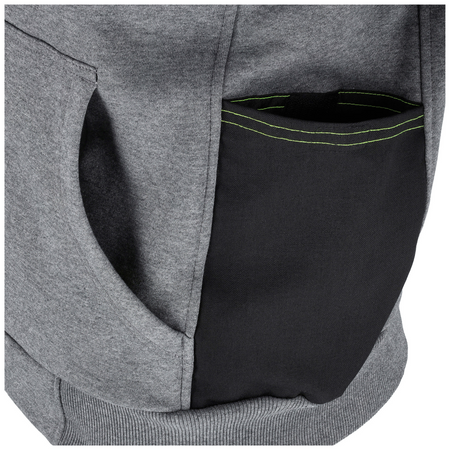 Bluza męska Stalco Mechanick szara, rozmiar XL