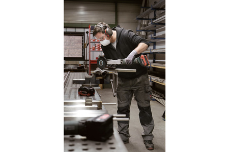 Akumulatorowa szlifierka do spoin pachwinowych Metabo KNS 18 LTX 150 (600191850)
