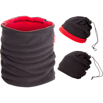 Komin wielofunkcyjny polarowy, dwustronny LAHTI PRO