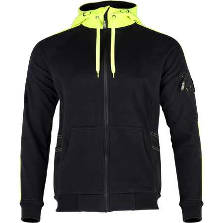 Bluza męska Stalco Mechanick czarna, rozmiar S