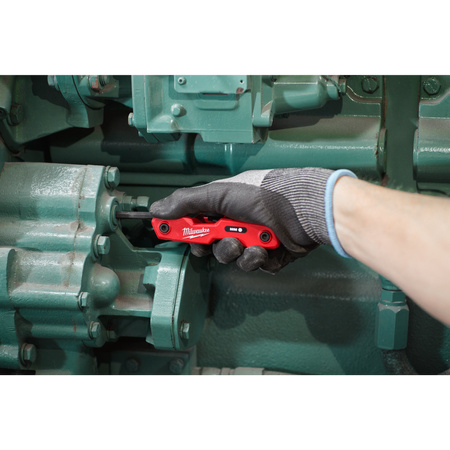 Zestaw składanych kluczy imbusowych HEX 8 el Milwaukee 4932480978