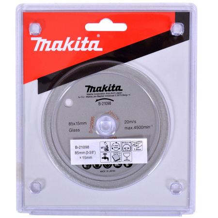 Tarcza diamentowa z wieńcem ciągłym 85mm Makita B-21098
