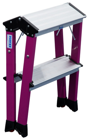Schodki dwustronne składane Rolly KRAUSE Monto 2,45m 2x2