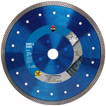 Tarcza diamentowa Rubi TVH 350 do materiałów twardych