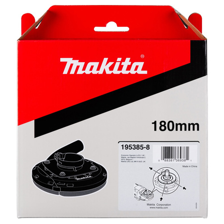Osłona do szlifowania betonu szlifierką 180 mm Makita 195385-8