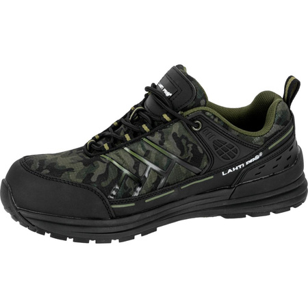 Półbuty robocze wodoodporne S2 SRC podnosek kompozytowy Lahti Pro moro, rozmiar 47