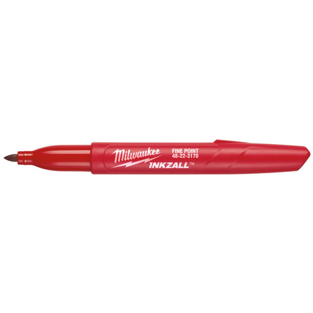 Marker czerwony Milwaukee 48223170