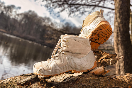 Trzewiki robocze trekkingowe zamszowe L3012640 Lahti Pro beżowe, rozmiar 40