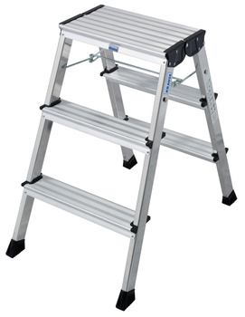 Schodki dwustronne składane Rolly KRAUSE Monto 2,65m 2x3