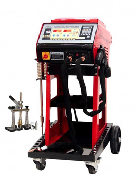 Zgrzewarka do blach TECNO SPOTTER 8000 DIGITAL PULL z akcesoriami i QuickPuller 400V IDEAL