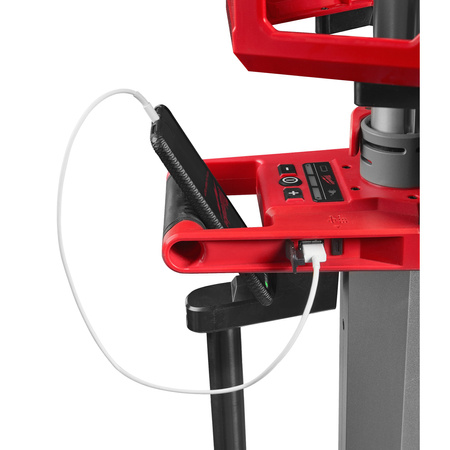 Lampa stojąca Milwaukee z wbudowaną ładowarką M18HOSALC-0 (4933478116)