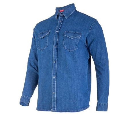 Koszula jeans Lahti Pro rozm. 2XL