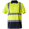 Koszulka polo ostrzegawcza Lahti Pro żółta, rozmiar 2XL