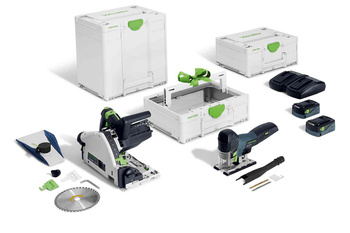 FESTOOL Zestaw akumulatorowy Combo - cięcie TSC 55 K/PSC 420/TB M 137