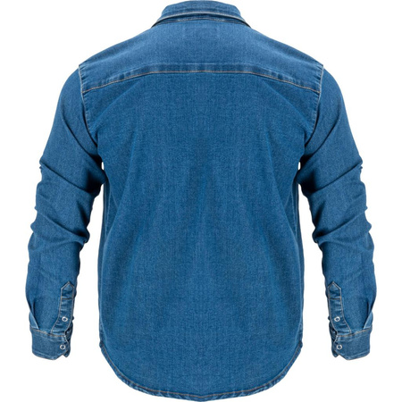 Koszula jeansowa Lahti Pro niebieska, rozmiar 2XL