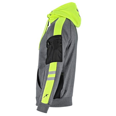 Bluza męska Stalco Mechanick szara, rozmiar 2XL