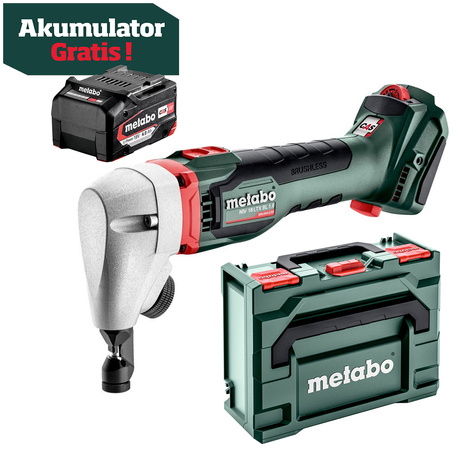 Akumulatorowe nożyce do blachy NIV 18 LTX BL 1.6 (601614840)