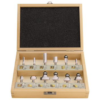 Zestaw frezów trzpieniowych 12szt. Makita D-57065